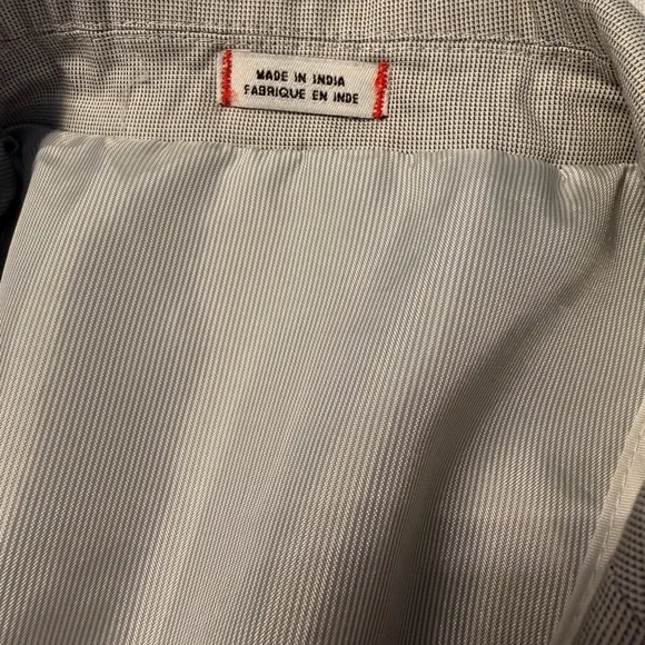 Calvin Klein Light Gray Single-Breasted Blazer - Picture 6 of 12